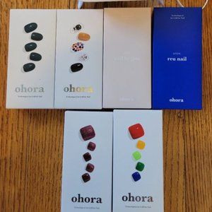 Ohora Semi Cured Gel Nails Fingernails & Toenails Manicure Bundle Lot